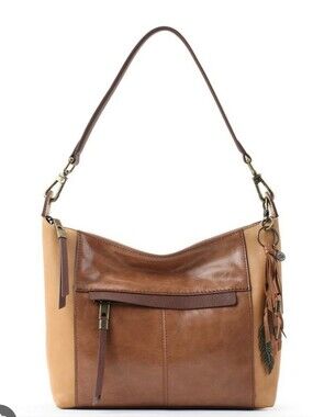 The Sak Almeda Leather Hobo Shoulder Bag
